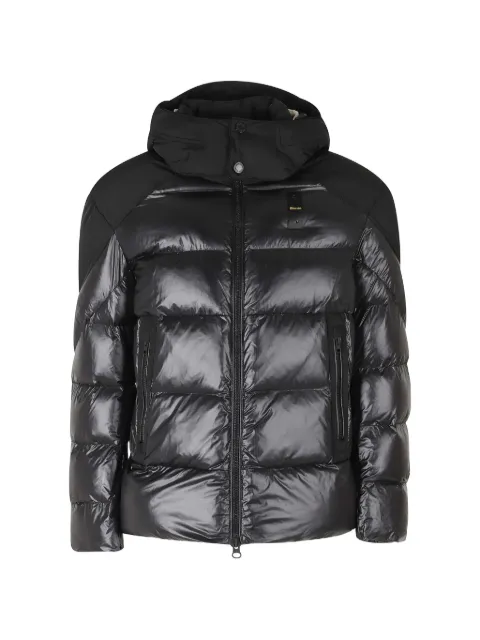 Blauer hooded quilted jacket