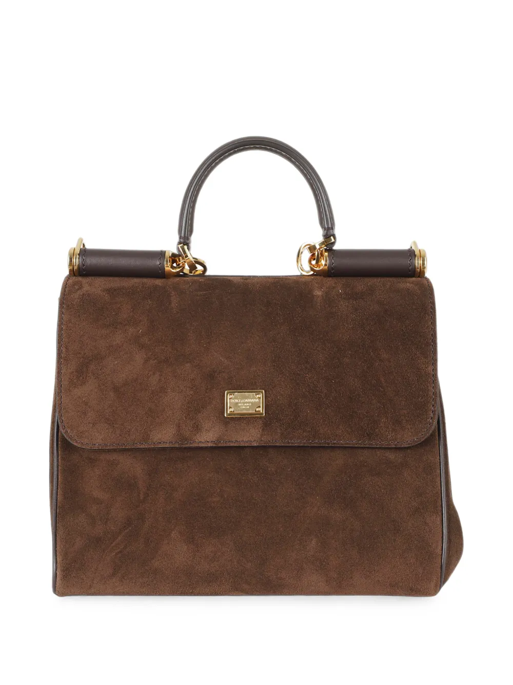 Dolce & Gabbana My Sicily suede tote bag