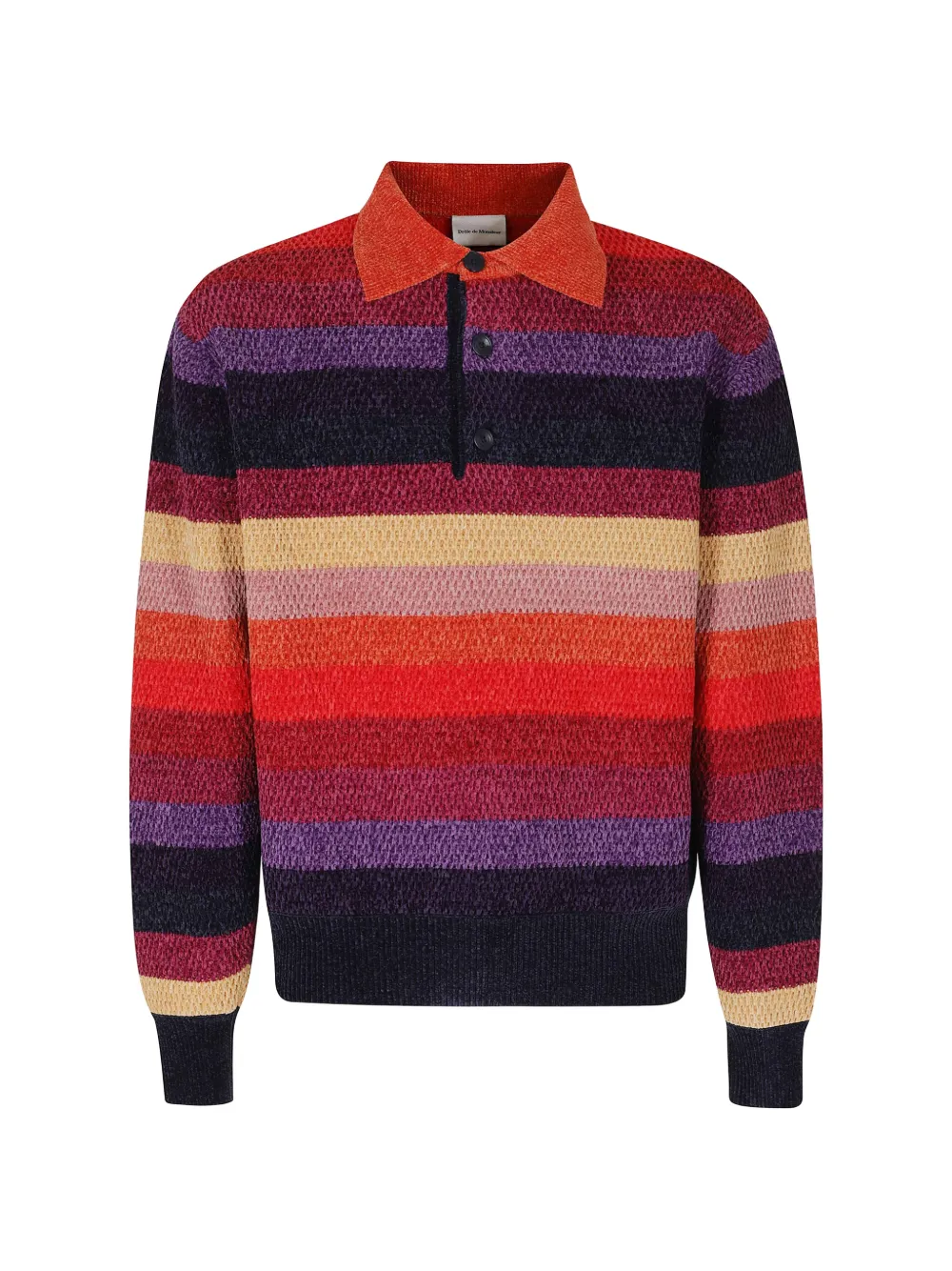Drôle De Monsieur striped knit sweater