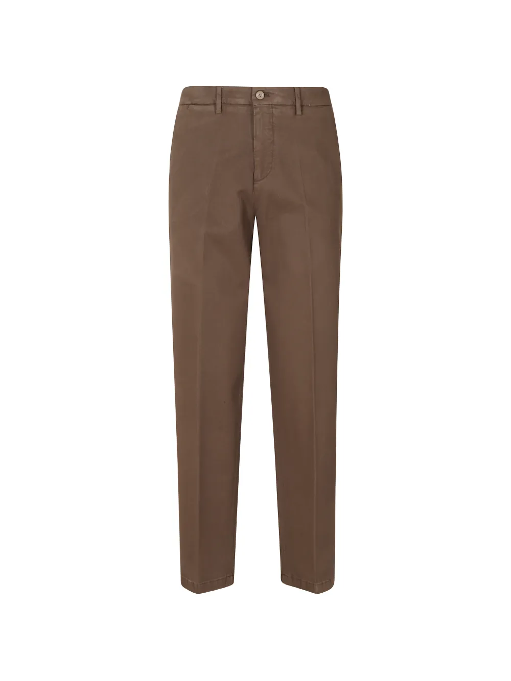 Briglia 1949 pressed-crease tailored trousers Bruin