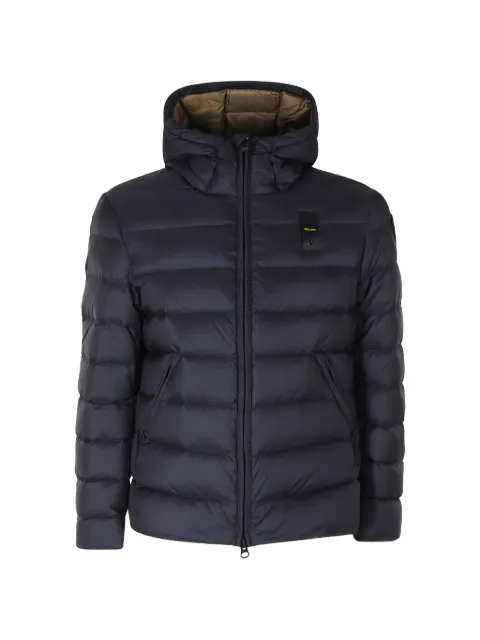 Blauer quilted hooded jacket