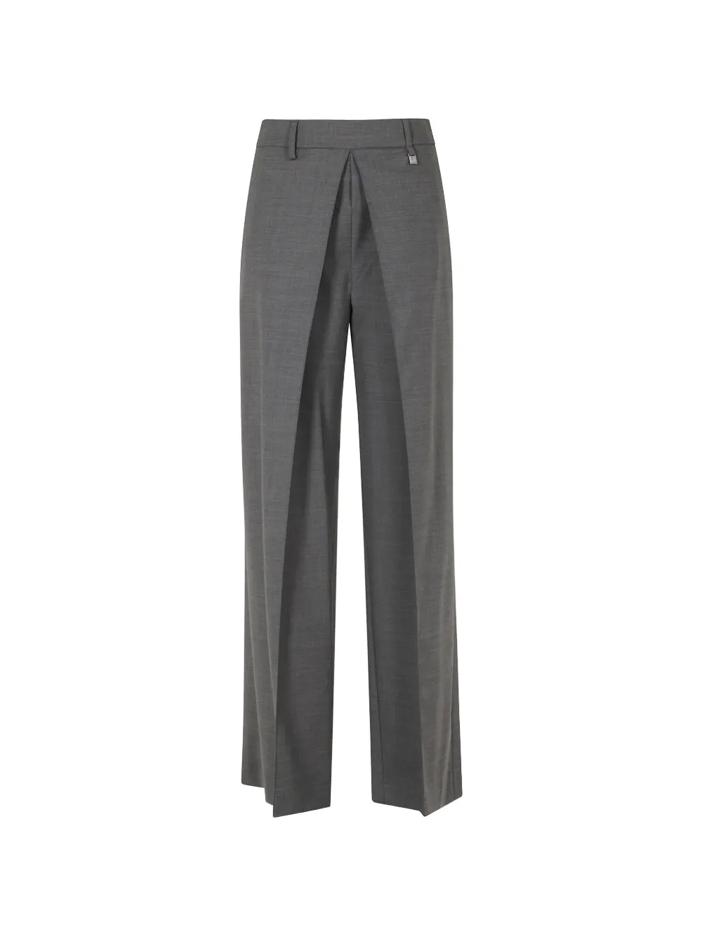 Giuseppe Di Morabito layered wide-leg tailored trousers - Grigio