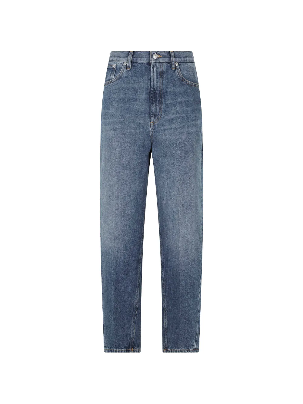 DONDUP faded-effect straight-leg jeans