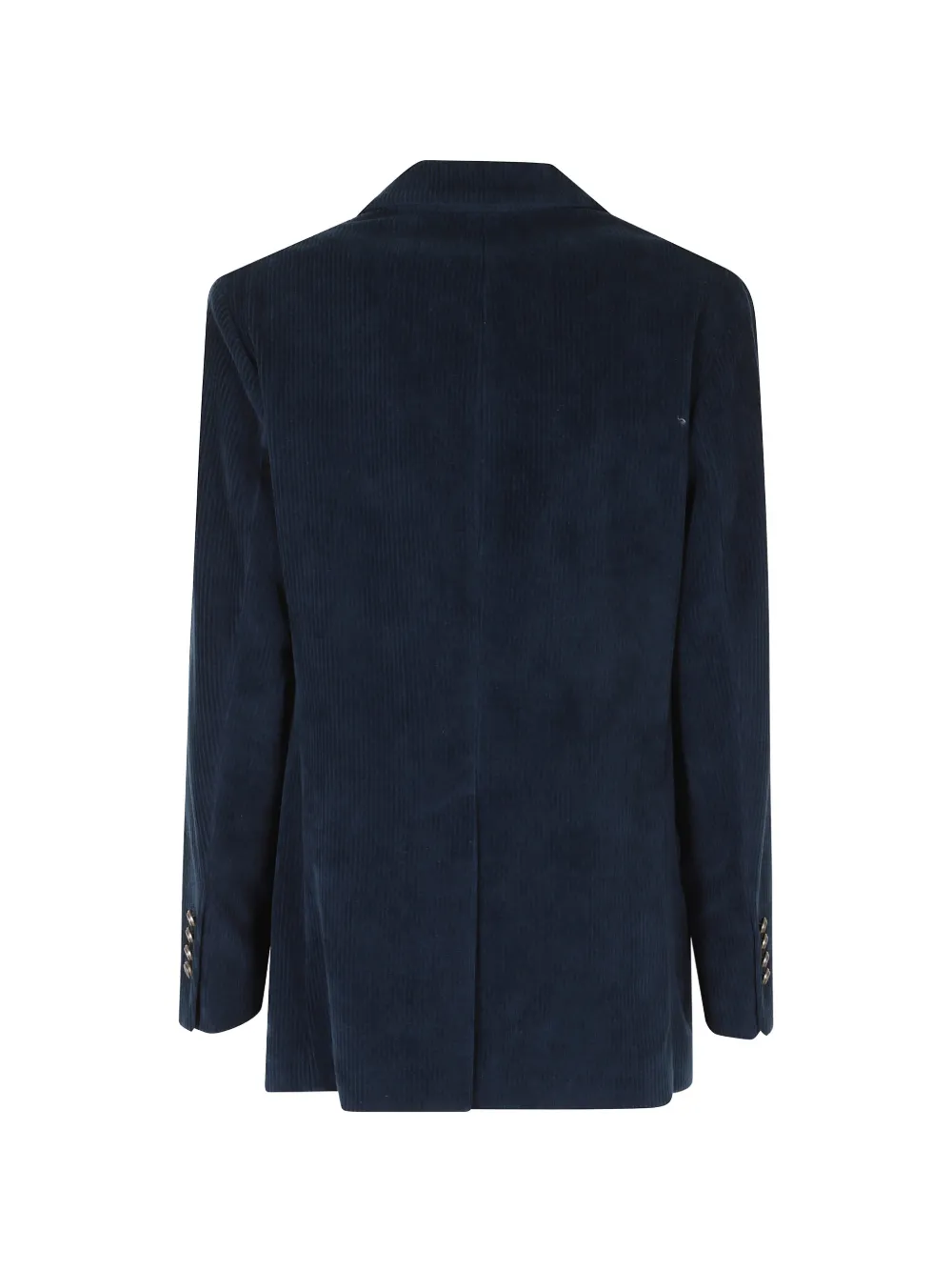 Circolo 1901 double-breasted corduroy blazer Blauw