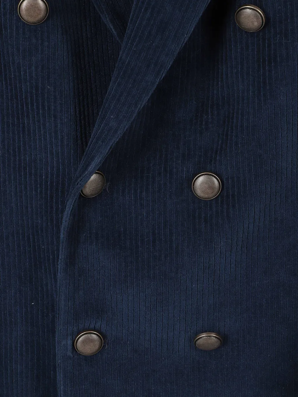 Circolo 1901 double-breasted corduroy blazer Blauw