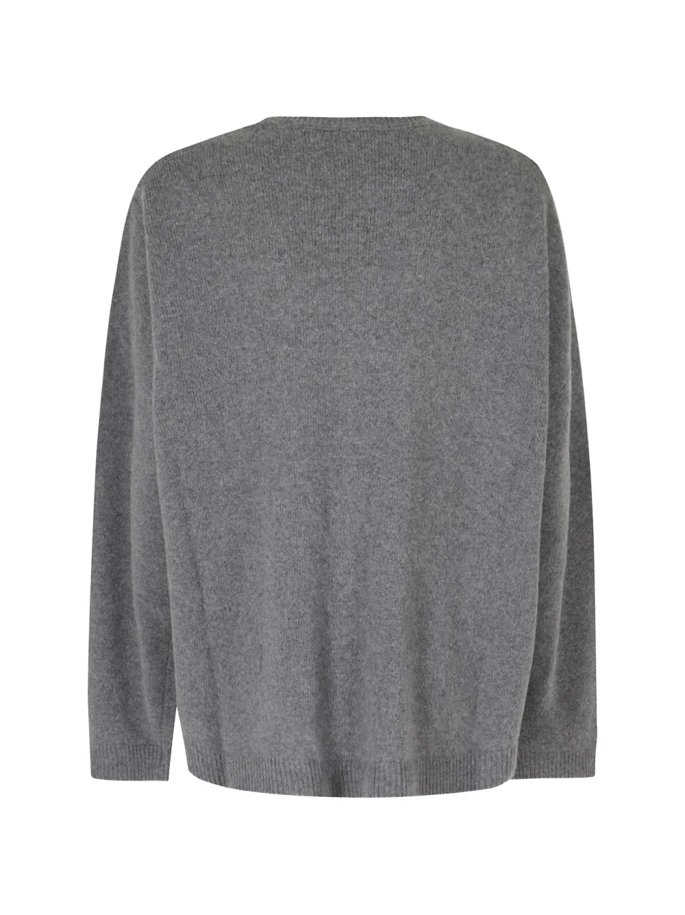 Alysi argyle-pattern wool sweater Grijs