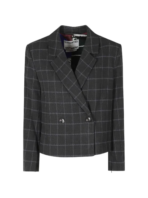 Essentiel Antwerp dobbeltradet ternet Kiana blazer