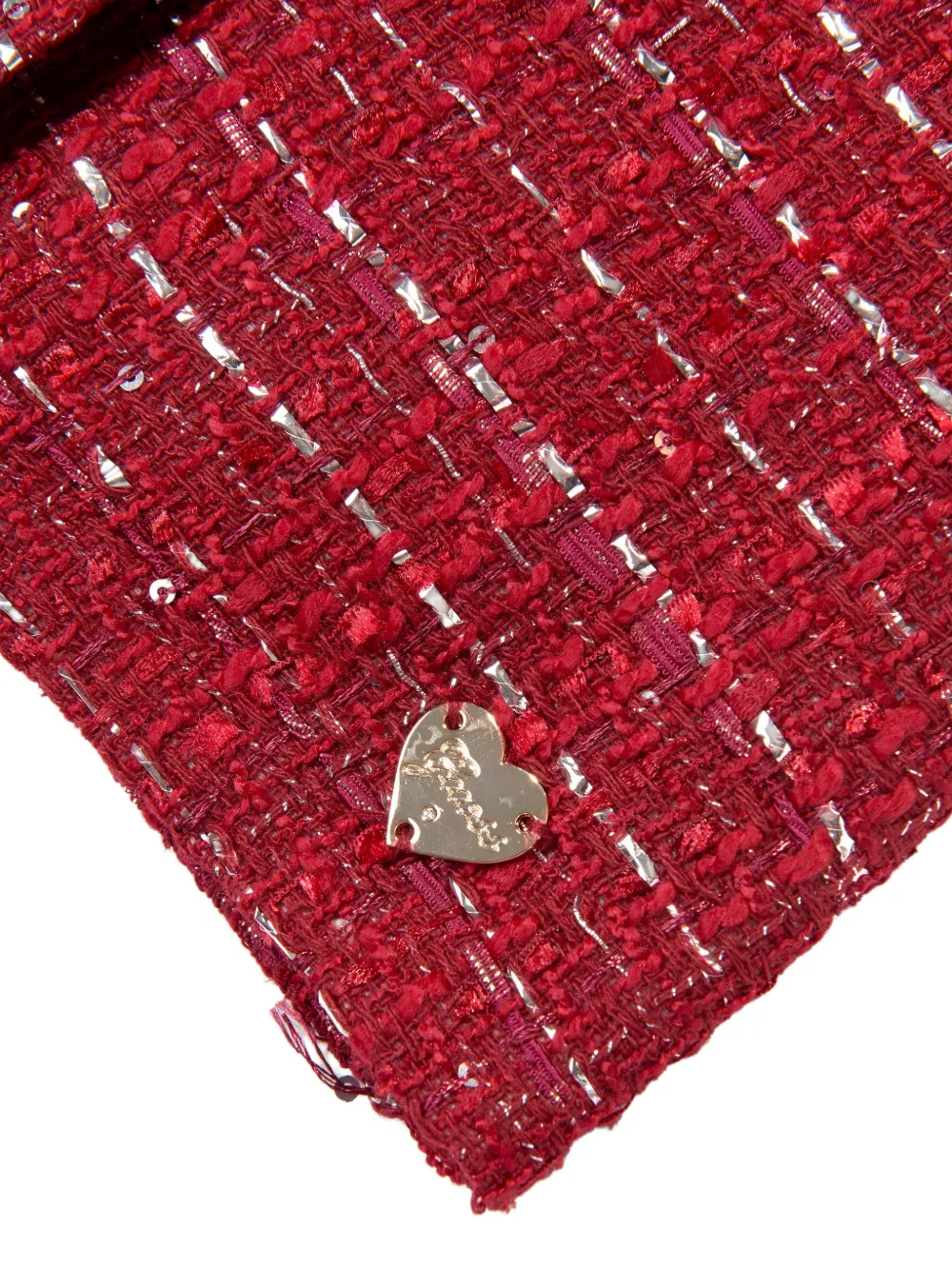 guess kids Jurk met strikdetail Rood