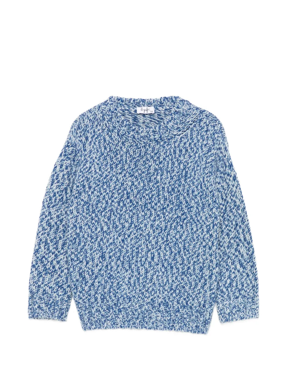 Il Gufo chunky-knit sweater - Blu