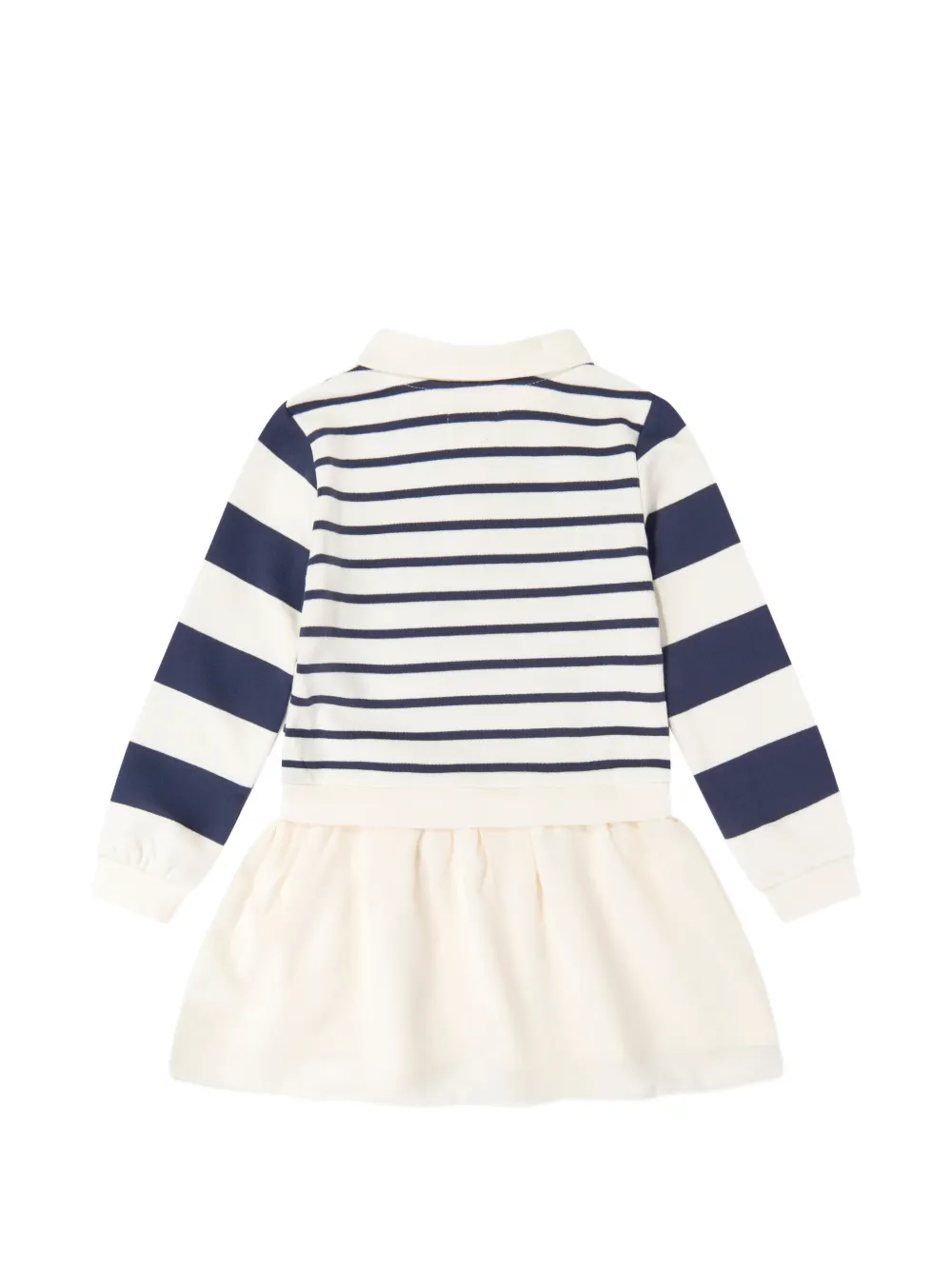 guess kids Gestreepte jurk Beige