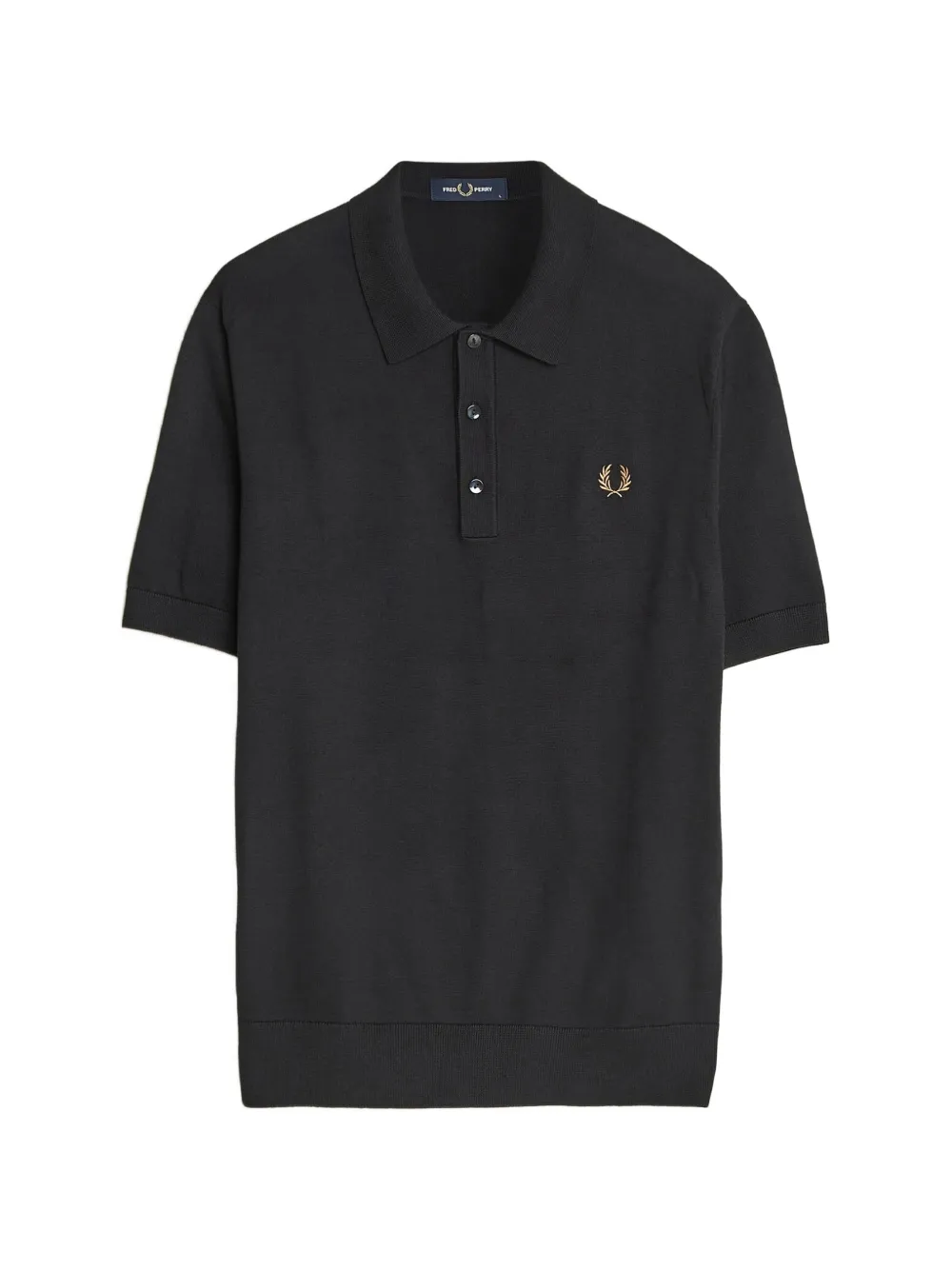 Fred Perry knitted polo shirt
