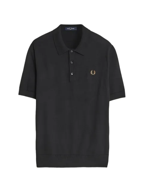 Fred Perry knitted polo shirt