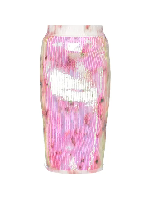 Ted Baker falda Vivannn estampada con lentejuelas