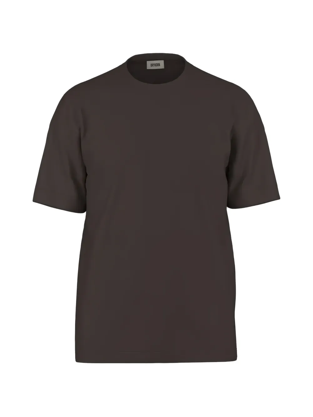 Drykorn Raphael Cotton T-shirt In Brown