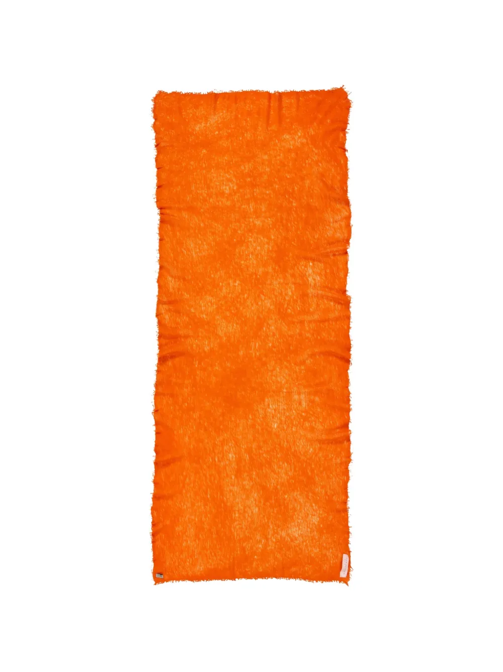 Himalaya Clothing fringed-edge scarf - Arancione