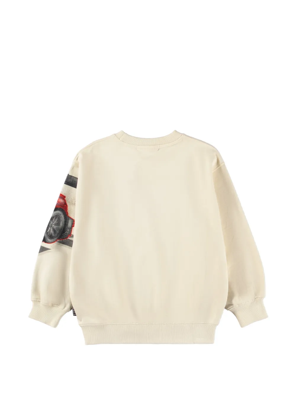 Molo Sweater met grafische print Beige