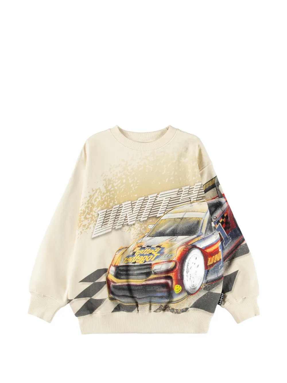 Molo Monti graphic-print sweatshirt - Toni neutri