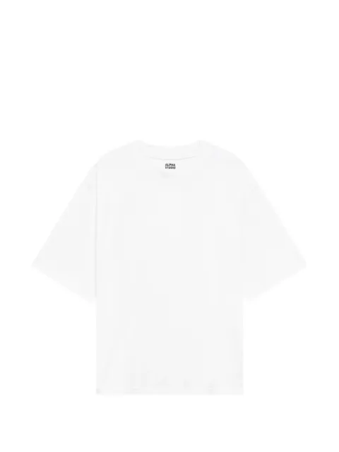 ALPHA STUDIO crew-neck T-shirt