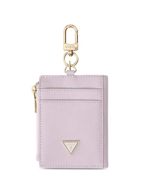 GUESS USA zip-around card holder