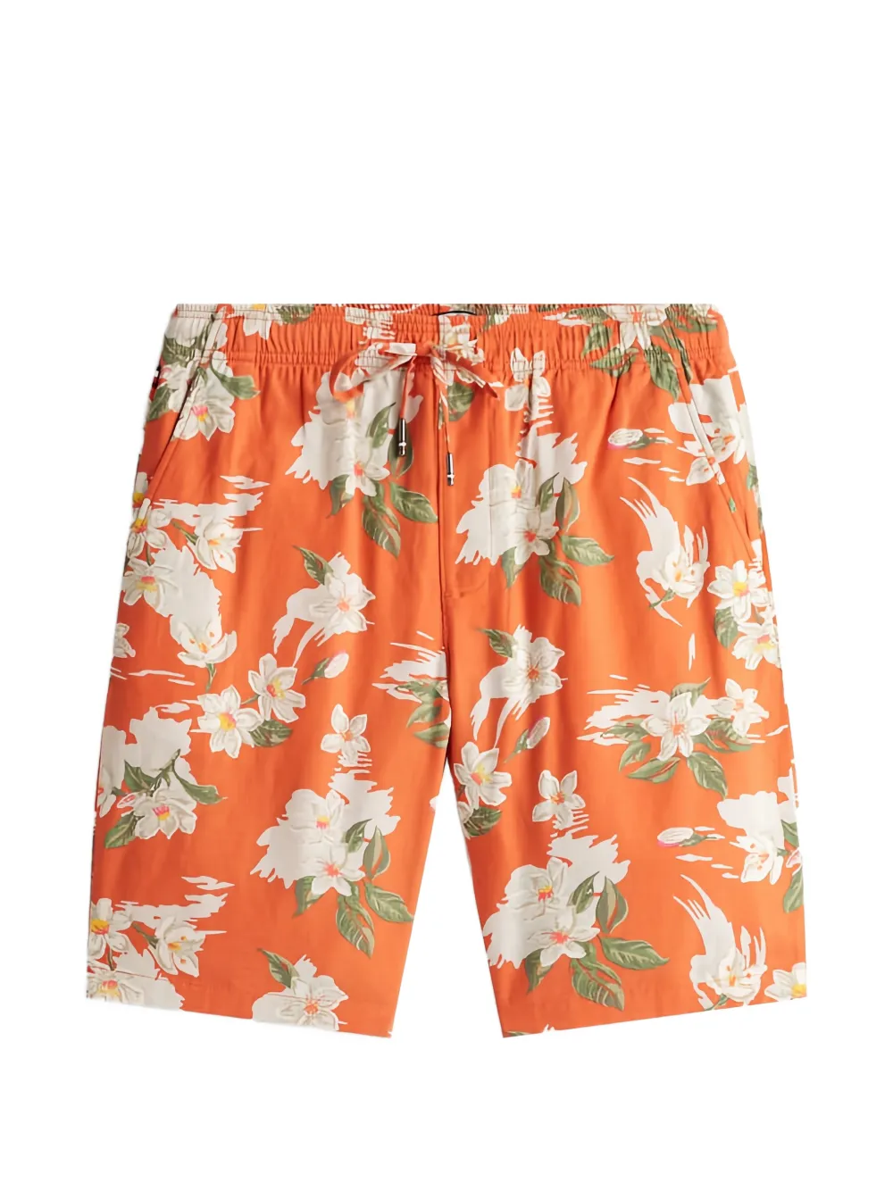 Tommy Hilfiger Mercer Floral-print Shorts In Orange