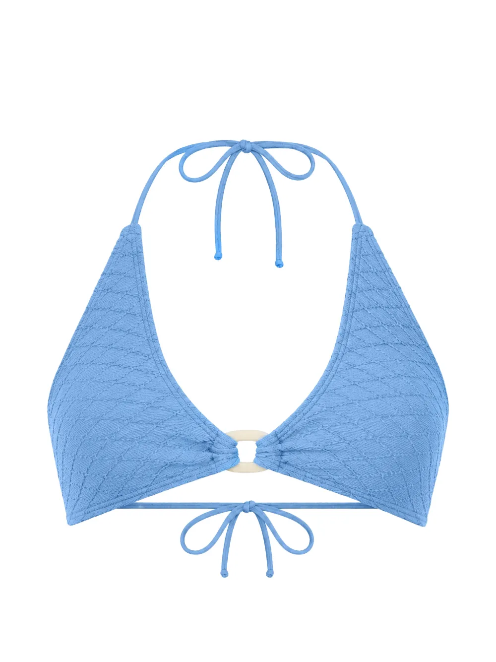 Bond-eye Astrid ring-detail bikini top