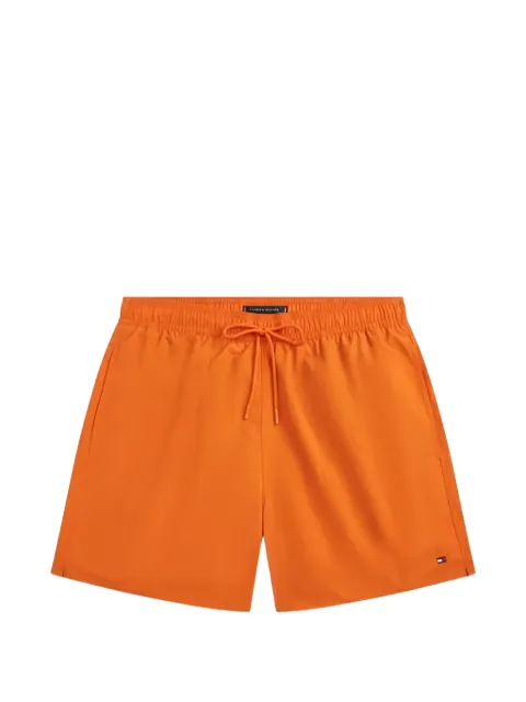 Tommy Hilfiger logo-patch drawstring swim shorts