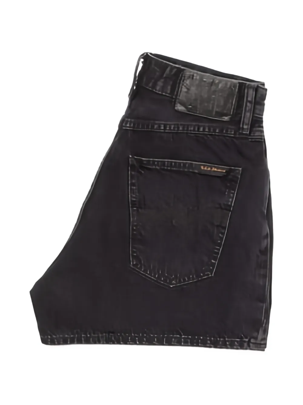 Nudie Jeans Maeve denim shorts Zwart