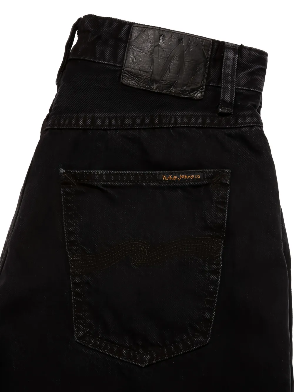 Nudie Jeans Maeve denim shorts Zwart