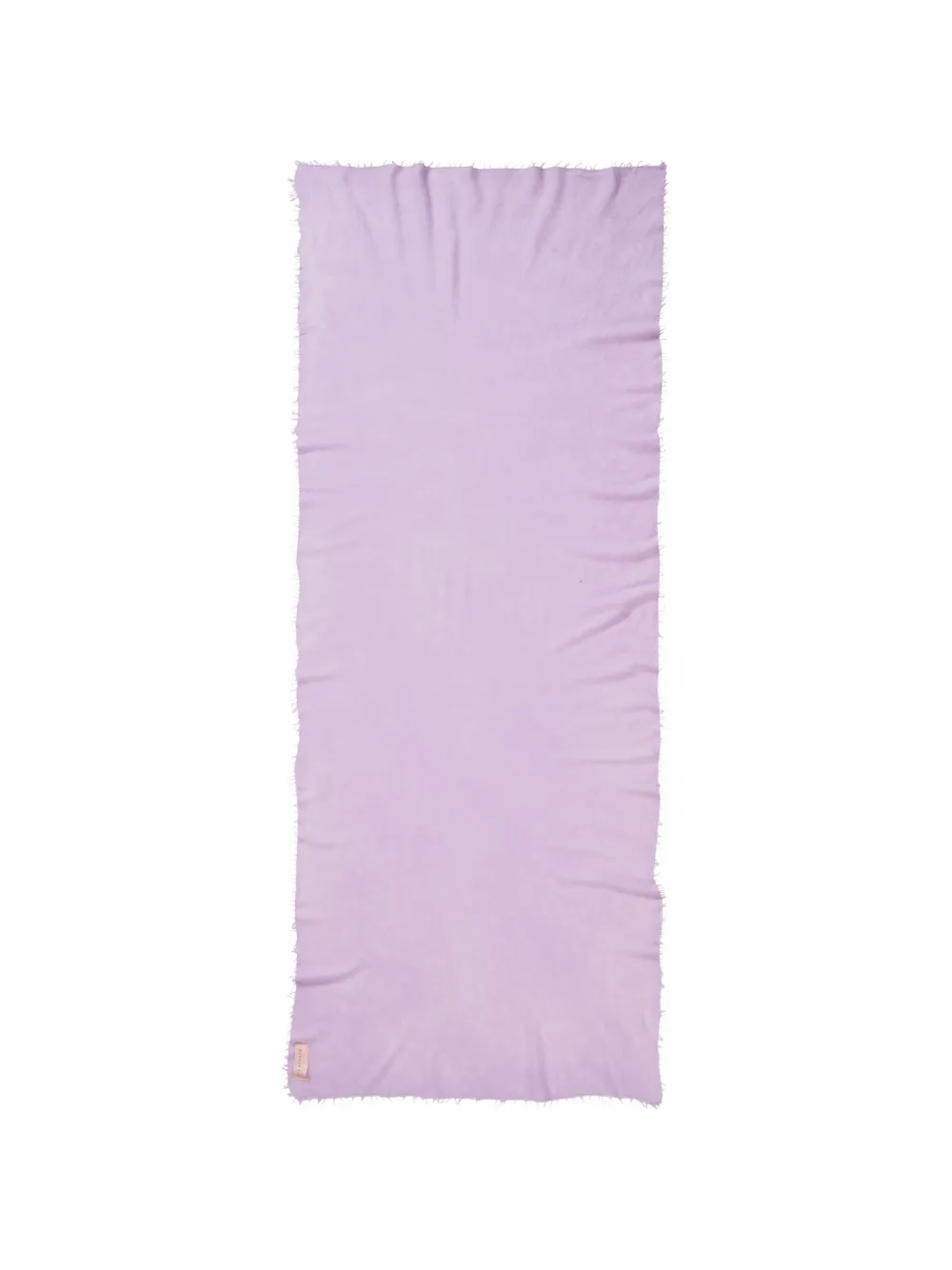 Himalaya Clothing frayed scarf - Viola