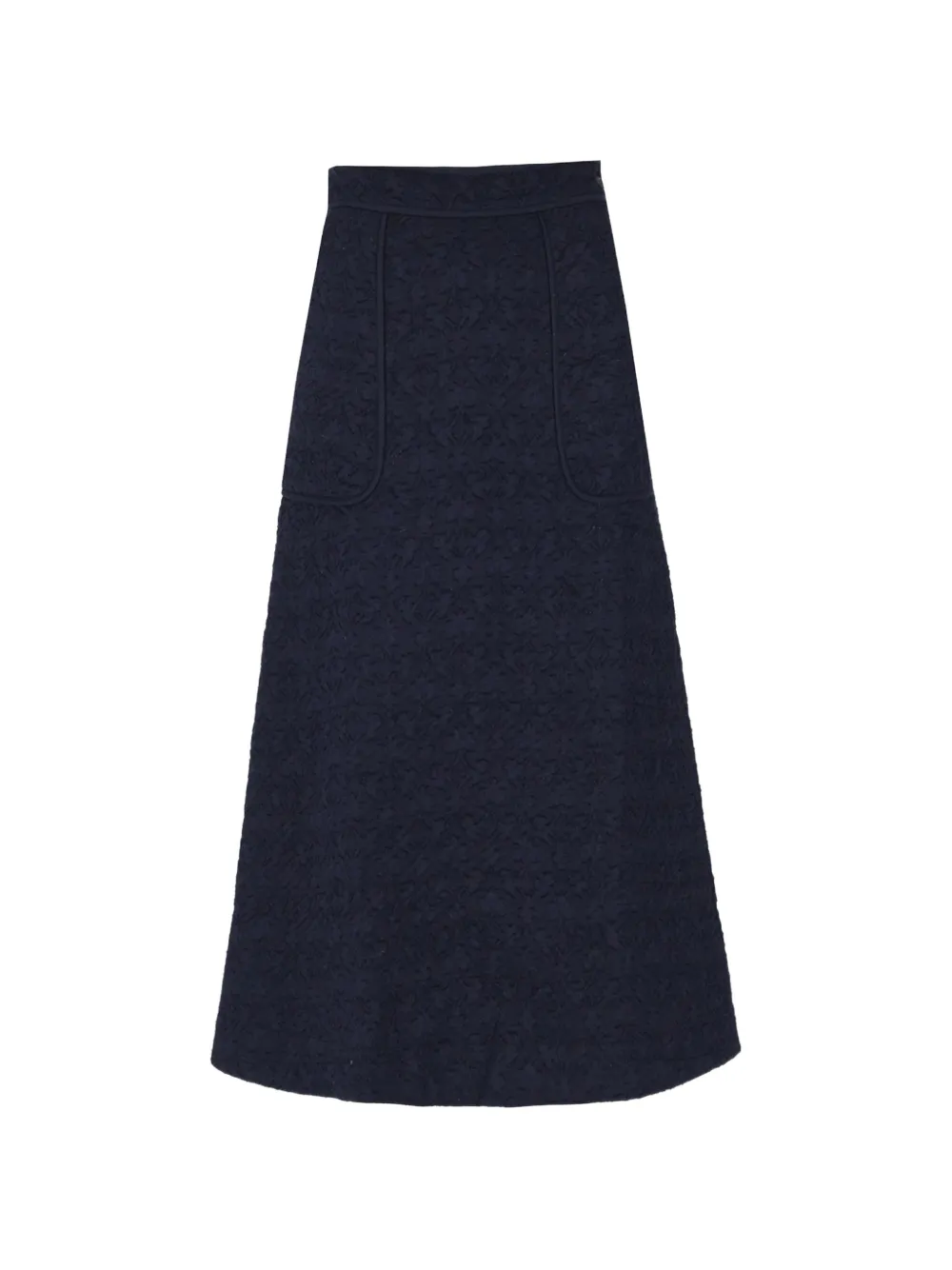 Antik Batik Bao Floral-jacquard A-line Skirt In 블루