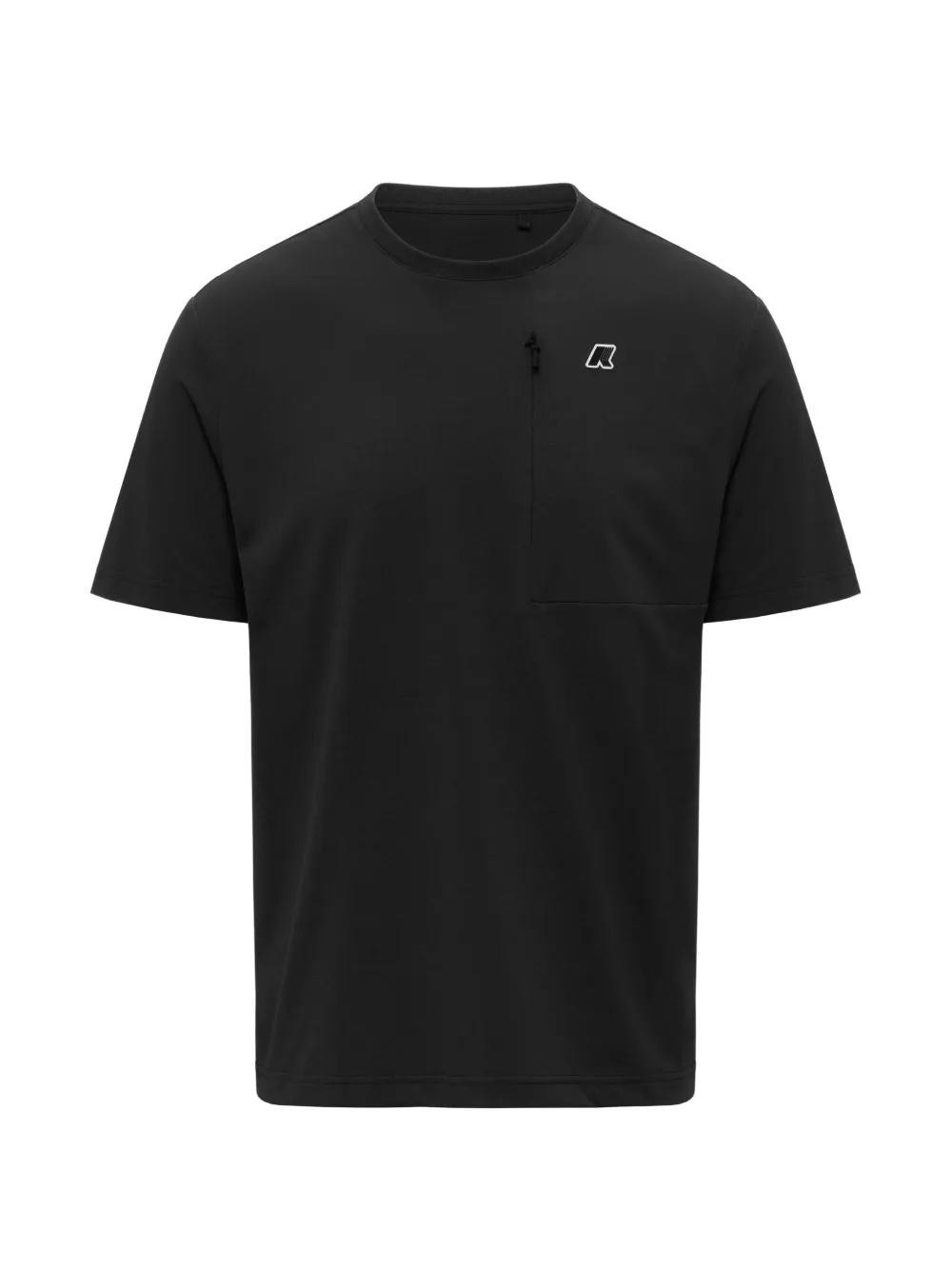 K-Way Authion zip-pocket T-shirt - Nero