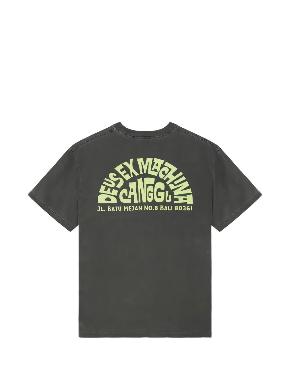 Deus Ex Machina Canggu Adress T-shirt met logo-print Grijs