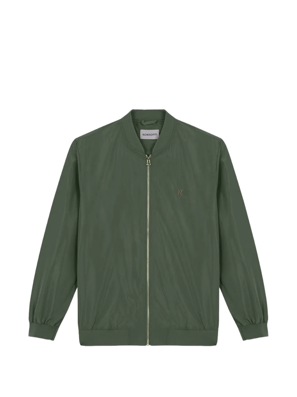 NOWADAYS logo-embroidered bomber jacket - Verde