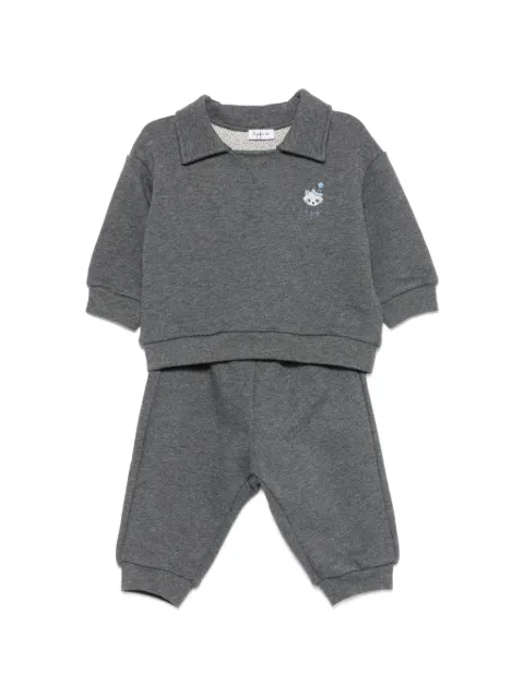Il Gufo embroidered-motif track suit