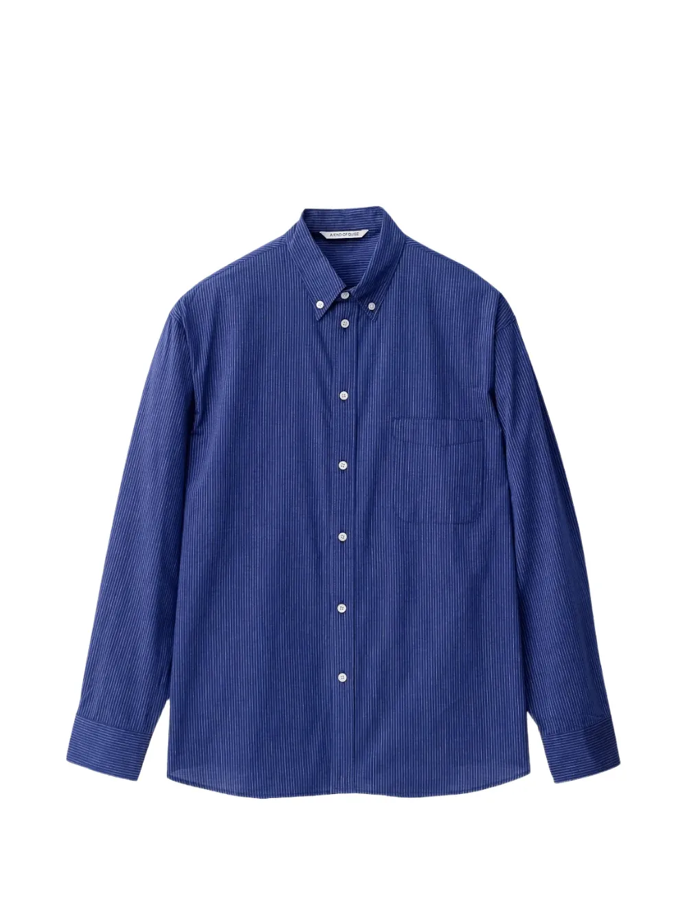 A Kind of Guise Banita pinstripe button-down shirt - Blu