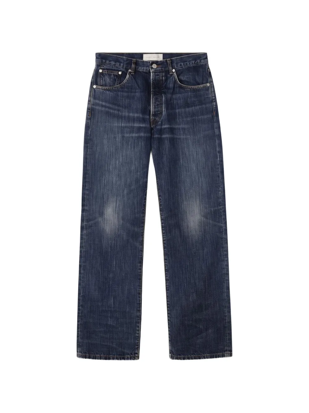 Jeanerica Vega faded-effect jeans Blauw