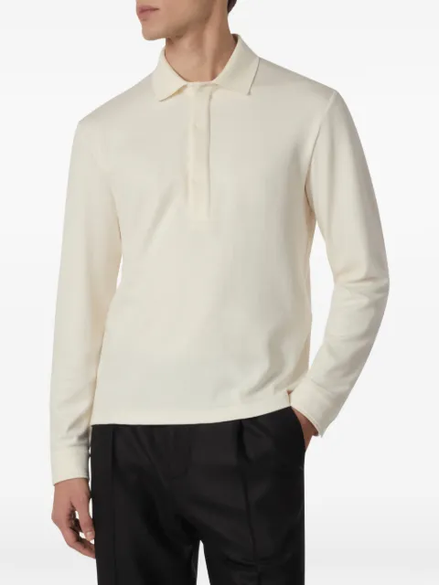 Brett Johnson long-sleeve polo shirt