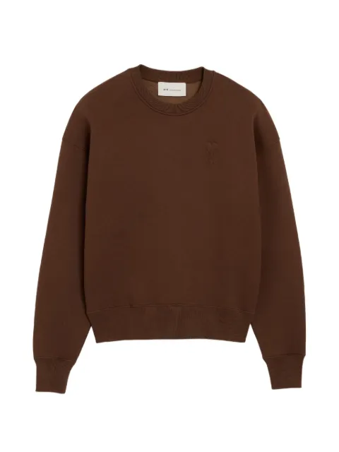 AMI Paris Ami de Coeur embroidered sweatshirt