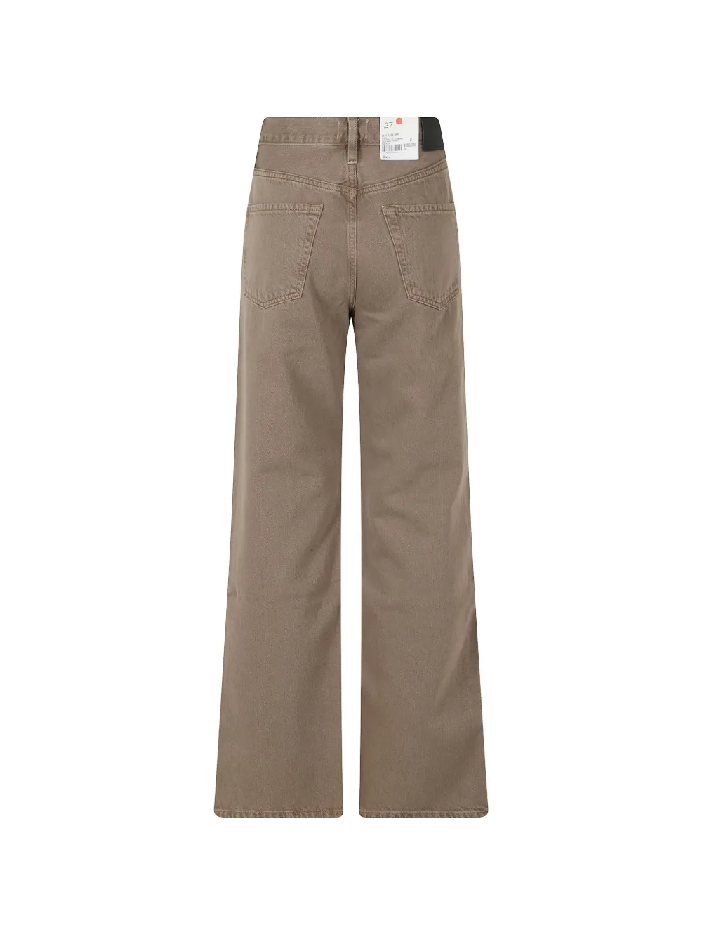 Citizens of Humanity logo-patch high-waisted jeans Bruin