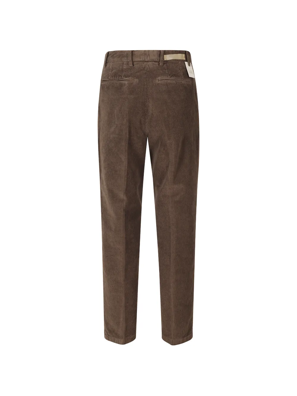 Briglia 1949 corduroy straight-leg trousers Bruin