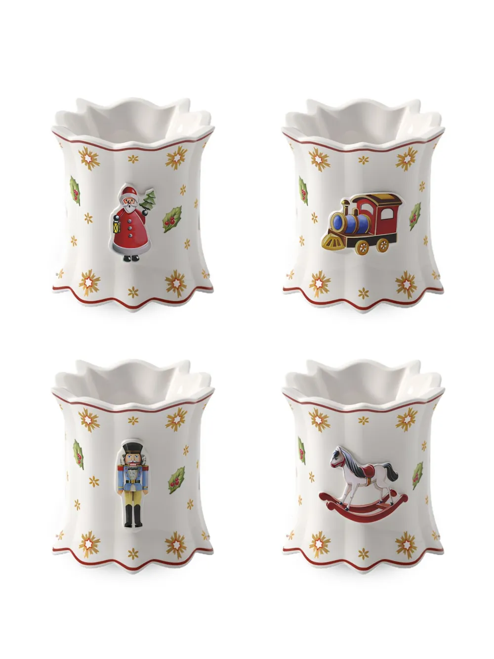 Villeroy & Boch porte-serviettes Toy's Delight (quatre pièces) - Blanc
