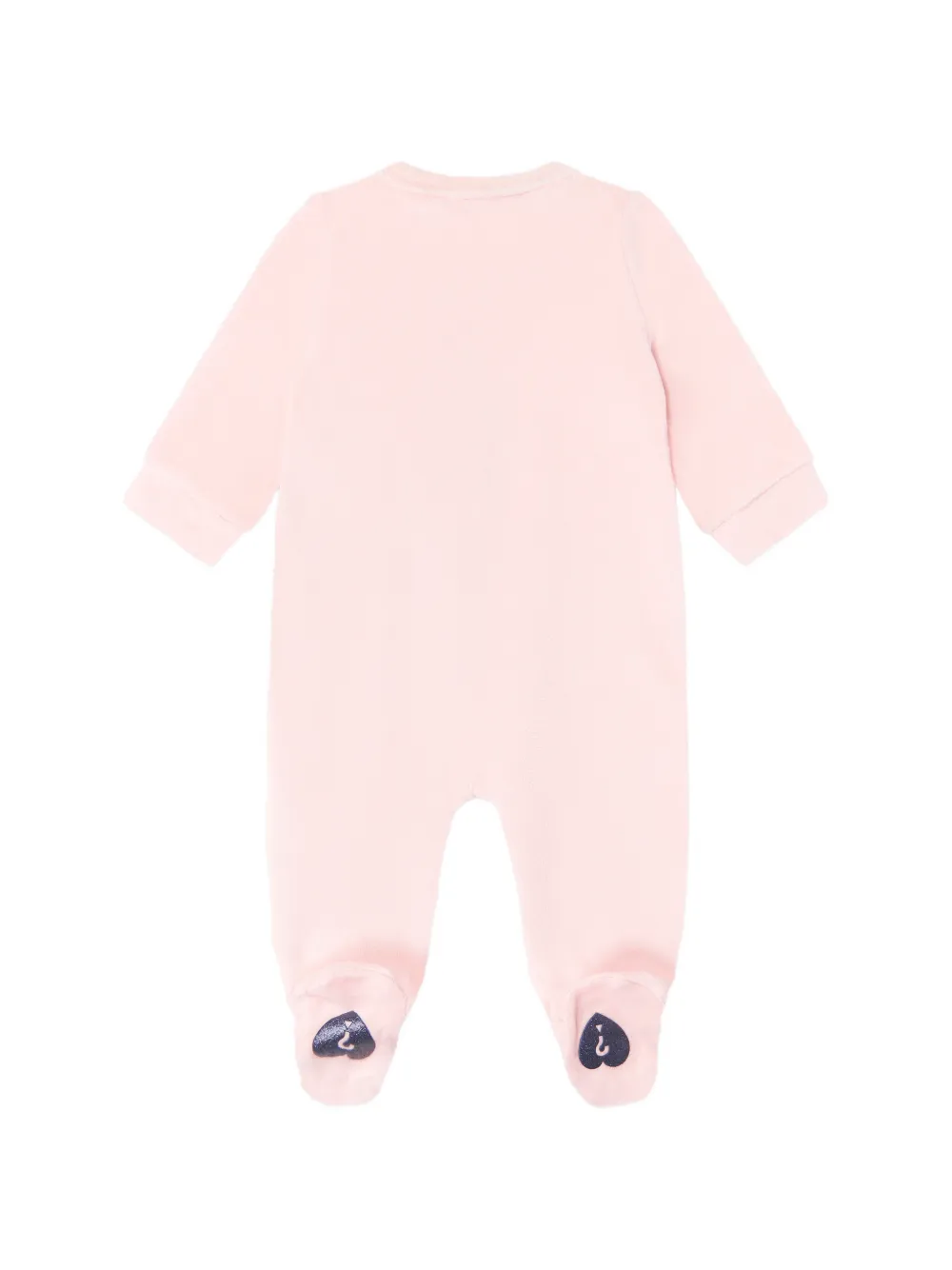 guess kids Pyjama met hartpatch Roze