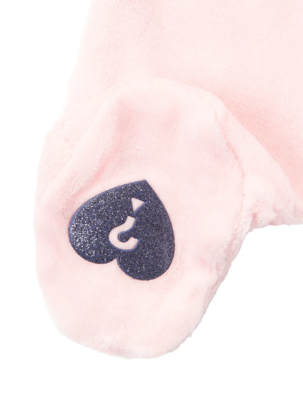 guess kids Pyjama met hartpatch Roze
