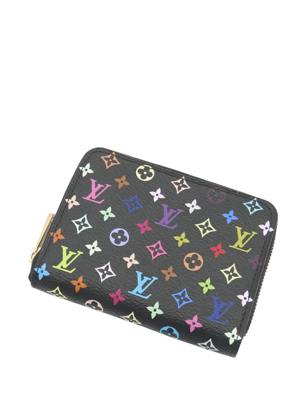 Louis Vuitton Pre-Owned 2014 Monogram Multicolore Zippy Purse coin pouch - Schwarz