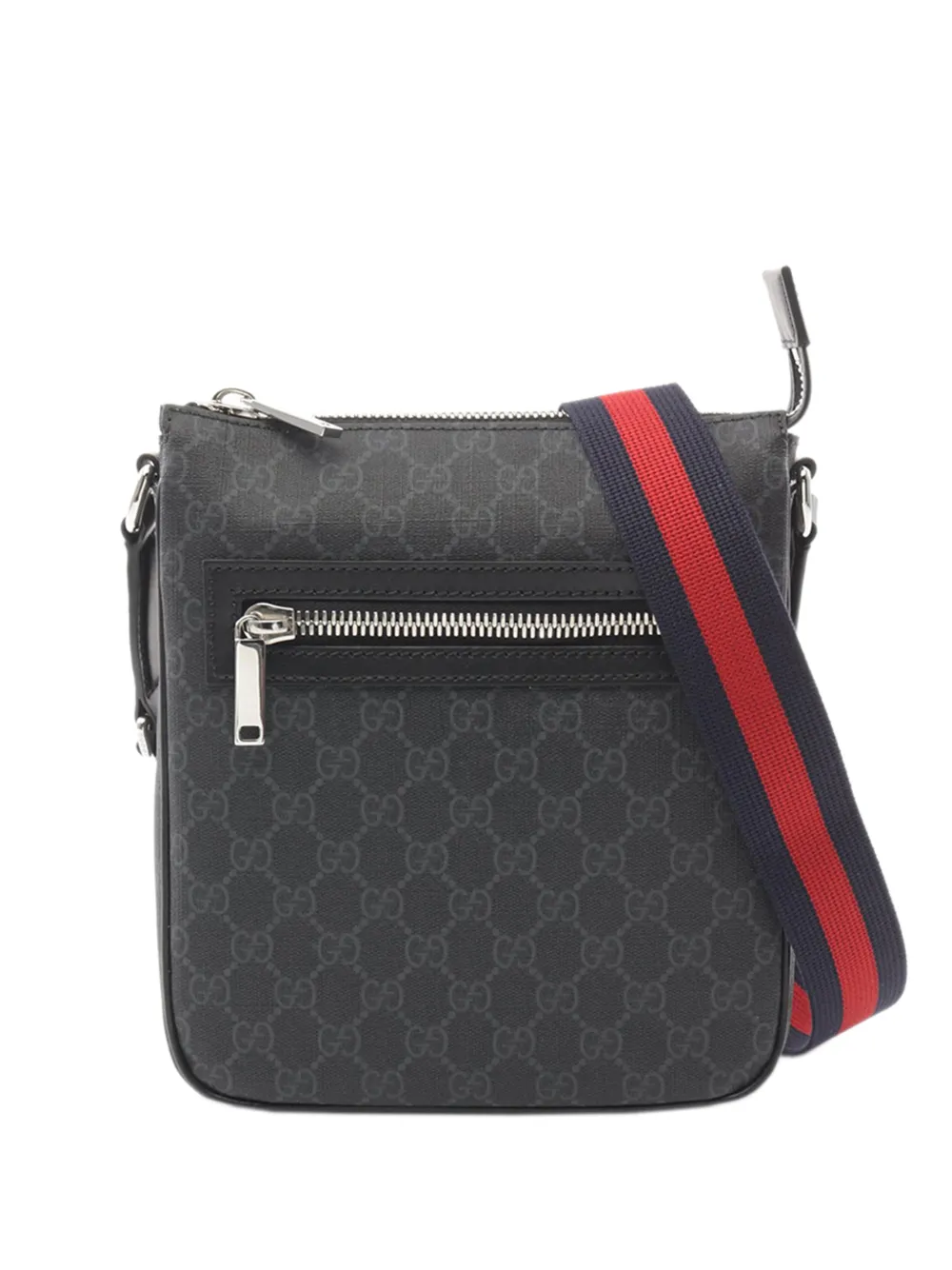 Gucci Pre-Owned Borsa a tracolla piccola in tessuto GG Supreme 2000-2015 - Nero