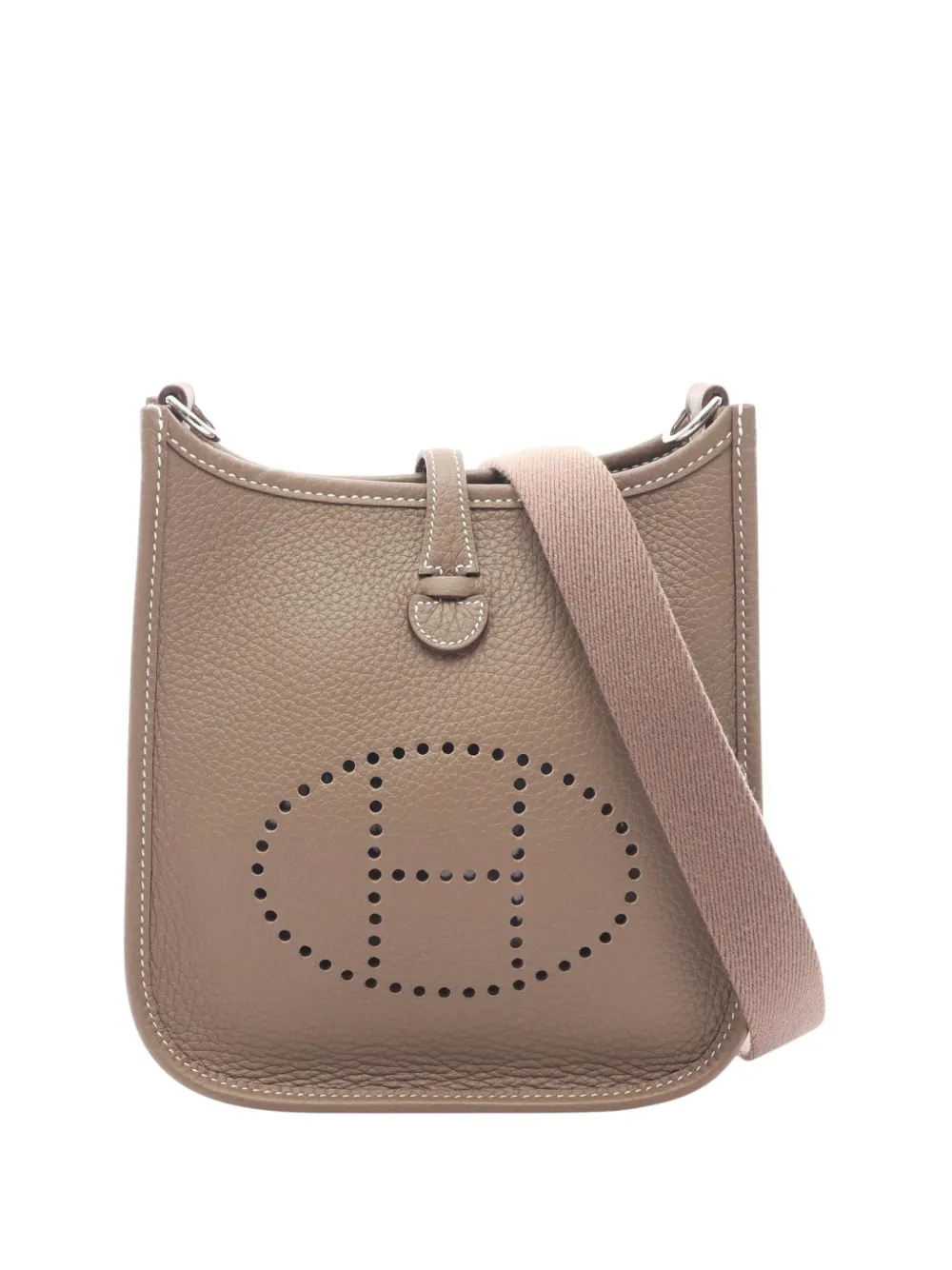 Hermès Pre-Owned 2025 Clemence Evelyne 16 Amazone crossbody bag - Marrone