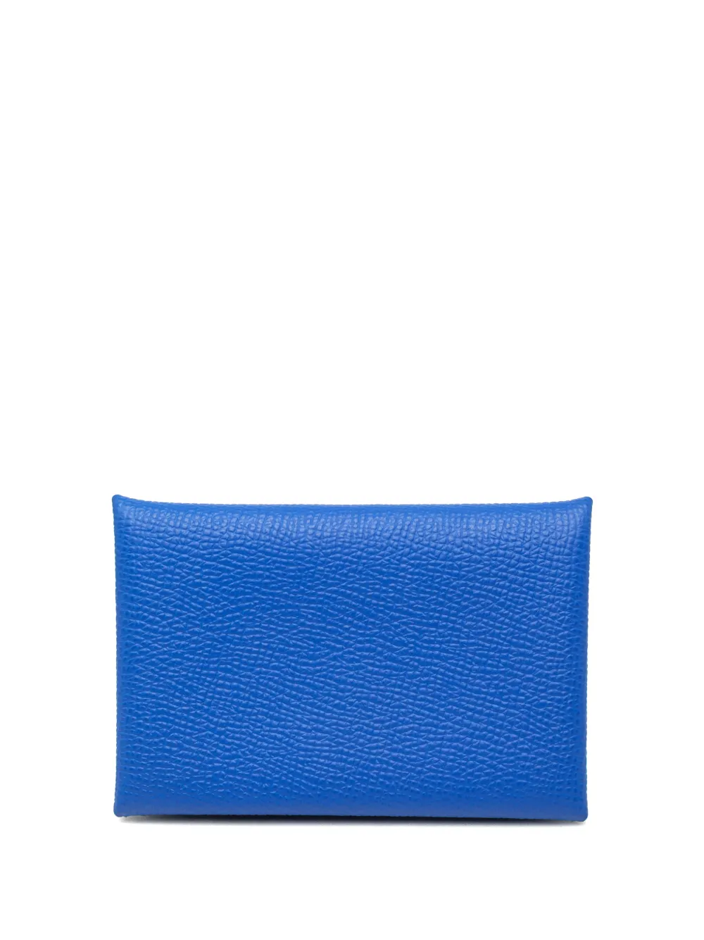 Hermès Pre-Owned 2025 Epsom Calvi card holder - Blau