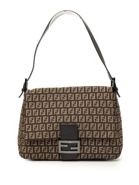 Fendi Pre-Owned 2000-2010 Zucchino Canvas Mamma Forever shoulder bag