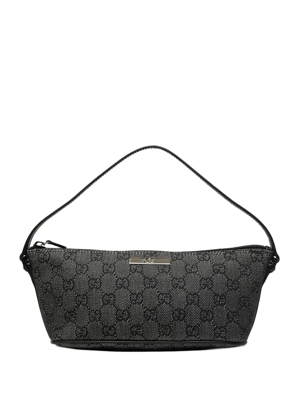Gucci Pre-Owned 2000-2015 GG Denim Boat shoulder bag - Grigio