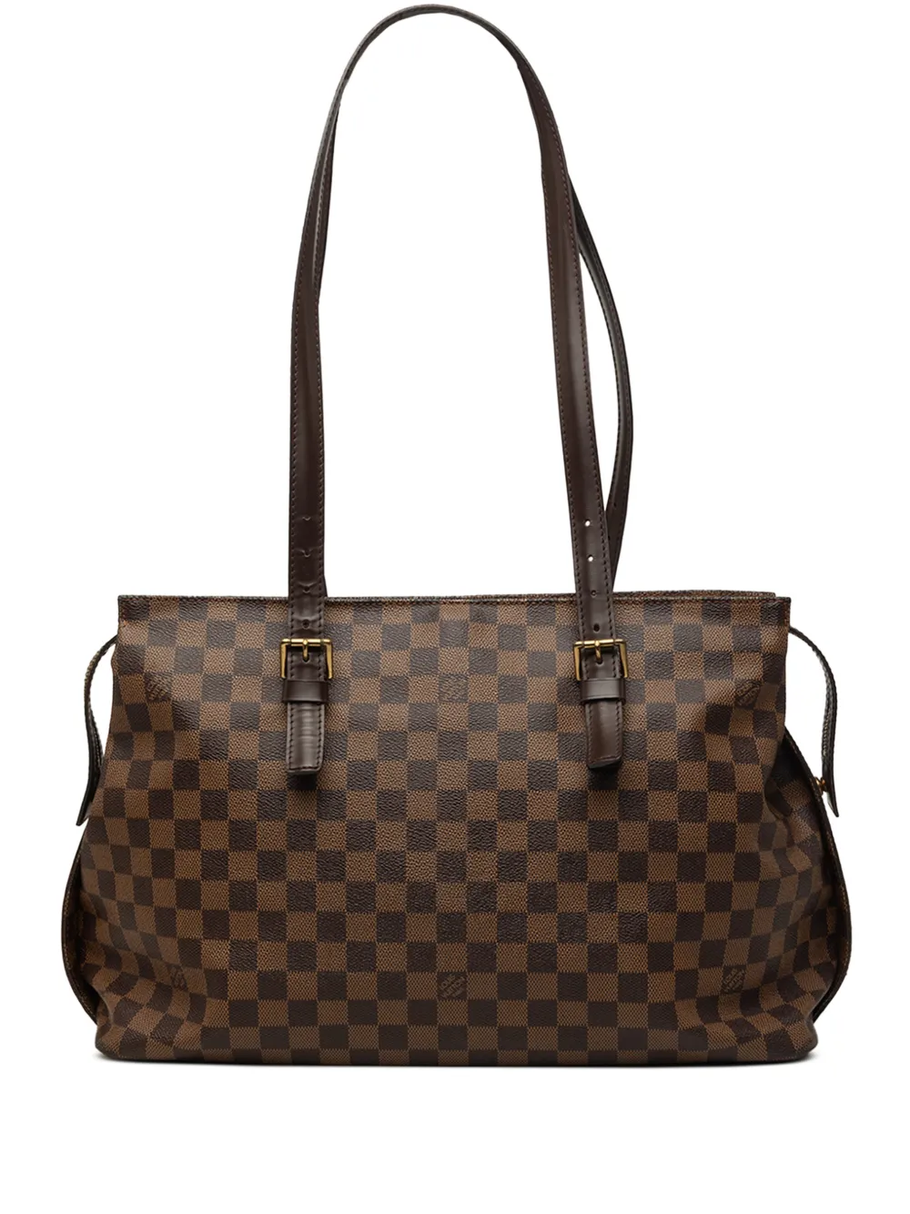 Louis Vuitton Pre-Owned 2005 Damier Ebene Chelsea shoulder bag - Brown